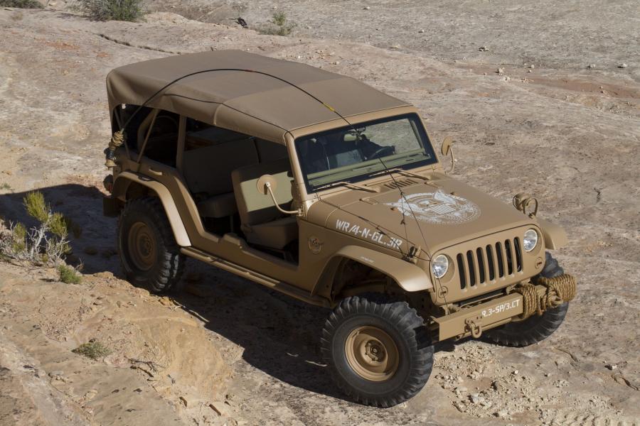  Jeep Wrangler Staff Car Concept 2015 года  (фото 18 из 23)